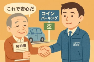コインパーキング業者に任せて安心_1